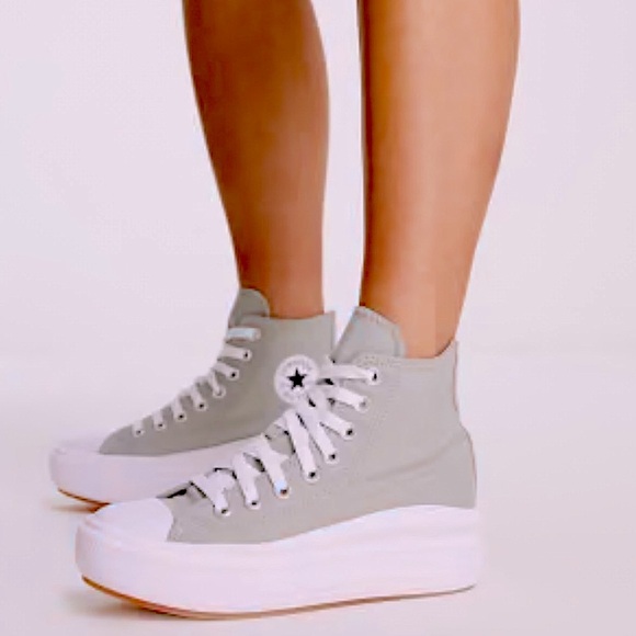Converse All Stars Other - Converse Polar Blue Chuck Taylor All Star Platform High-Top Sneaker Sz 5.5 K- 7W